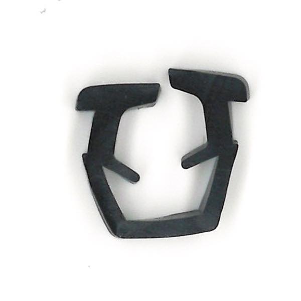 三協アルミ　U型ガラスビート　B92381-KC　(14mm開口6mm用)　色 : ブラック　1m単価