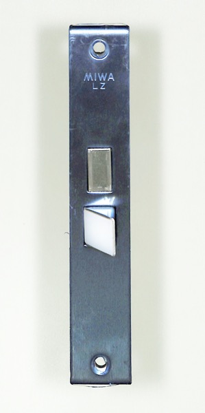 レバーハンドル錠　WD0737-02　NA　MIWA製　刻印 : LZ　バックセット : 29mm