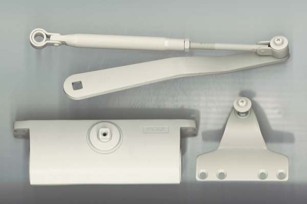 AEドア用ドアクローザー　(ストップ付)CKCA0461A　　リョービ製　色 : AI