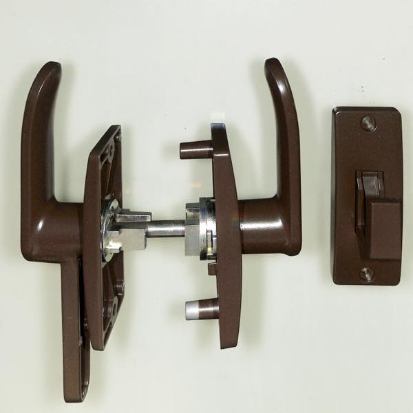 打掛錠2型　鍵付き　色 : B1　片開き用　B1MPE-JU2-S