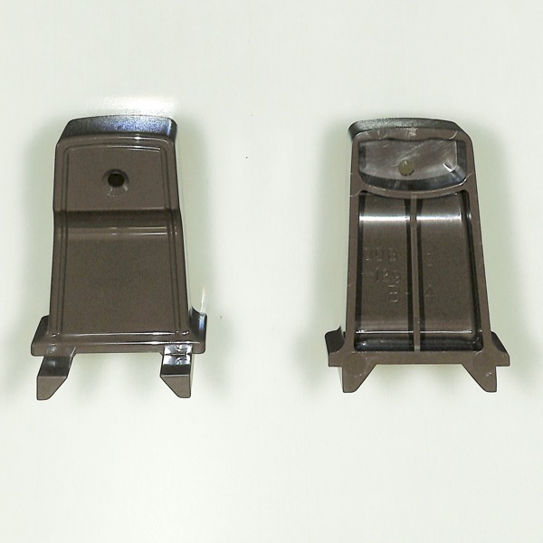 浴室中折ドア　ブラケットセット　DAJZ010　色:ブロンズ　刻印 : QDB-129