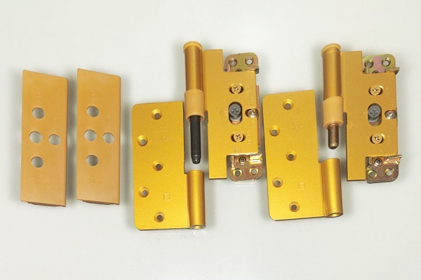 ARCH　2管式3次元調整丁番  (ビス付) 2枚1組丁番　右吊　色 : ゴールド　No.7800-R-G