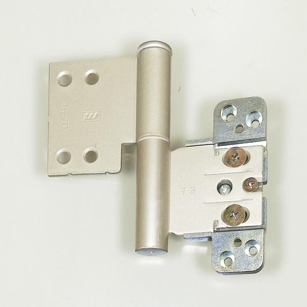 ノダ　ビノイエ　旗丁番　上用セット　色 : シルバー　P-703R