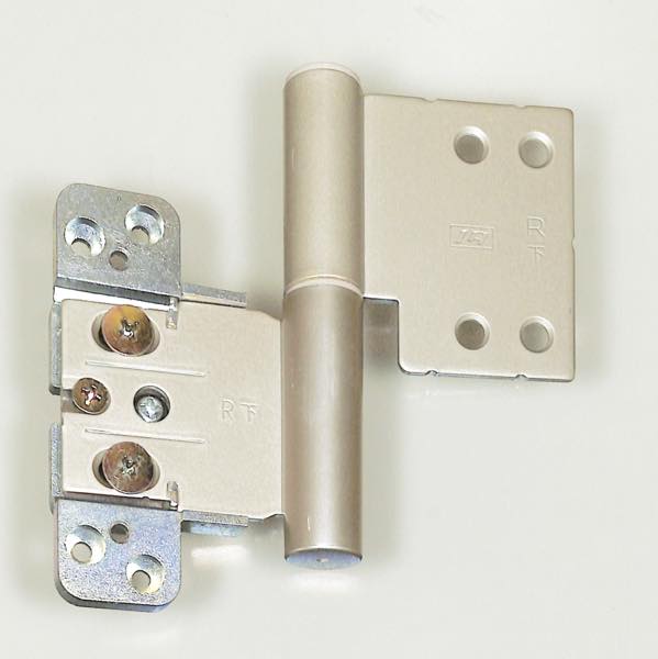 ノダ　ビノイエ　旗丁番　下用セット　色 : シルバー　P-704R