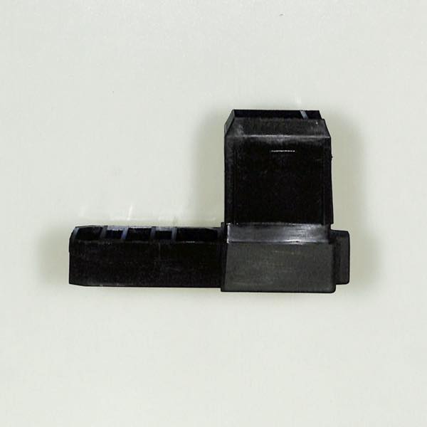 雨戸コーナーブロック(テラス用)　凸　色 : ブラック　S8GP1089