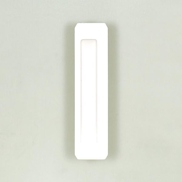 縦框引手及び突合せ框引手　1ヶ　色 : ホワイト　( 日軽コード : H8KH125 )　SVED18S01