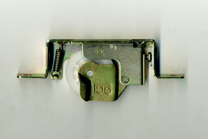 ビル用起倒式戸車　1ヶ入　刻印 : 156　戸車径:36mm　外障子用　SVW177RS01