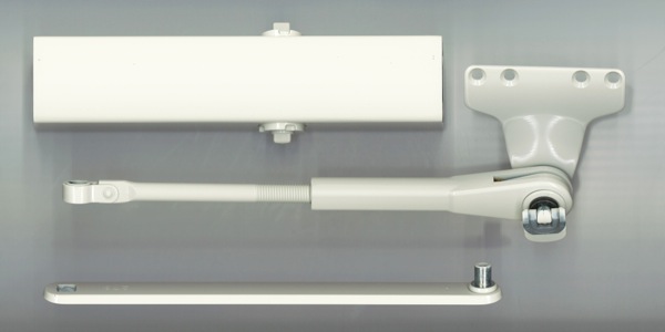 ドアクローザー　標準タイプ　色 : ホワイト　W-0001-DVAA