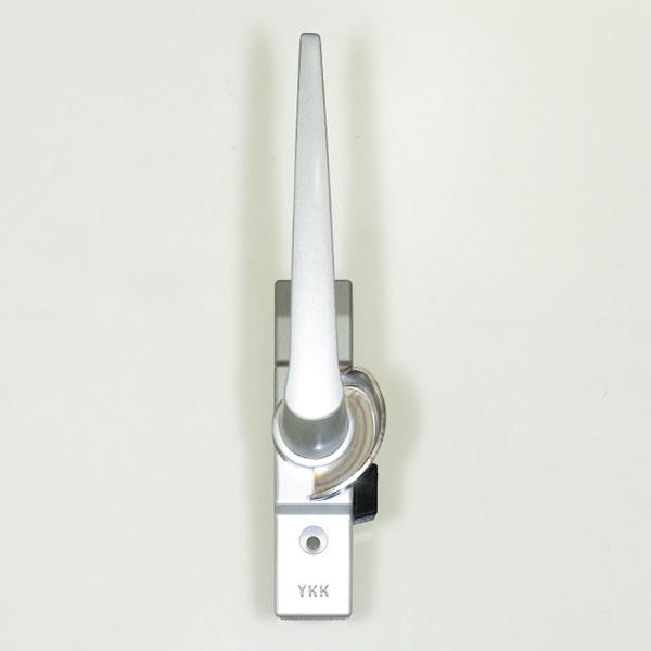 ビル用大型クレセント　ロック付　左勝手　色 : YS(ビスピッチ:70mm)　YSHH-K-10754